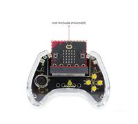 KEYESTUDIO Micro:bit Smart Joystick Kit for BBC Micro:bit (Not Included) - DIY Gamepad with MakeCode & MicroPython Tutorials - STEM Programming Kit for Students, Beginners