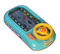 KEYET Electric Simulation Steering Wheel Toys,Car Adventure Games Driving Simulation Toy,Toddler Simulator Driving Racing Game,Speed Racing Car Toy,Birthday, with Sounds for Kids (Racing Car)