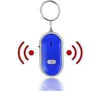 KeyFinder, Keychain Locator for Finding Lost Keys, Smart Anti-Lost Features, Whistle Activation, Portable and Easy to Find, Alarm, and Flashing Light for Pet Locator Key Suitcase (Blue)