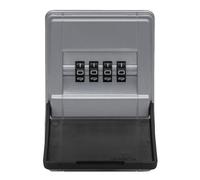 KeyGarage 727 Mini - Wall-mounted key box - for up to 8 keys or small valuables - black/silver