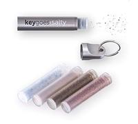 keygoes:chili Keygoe:Salty Stainless Steel Keychain - Salt shaker | comes with five exclusive salt refills | uncomparable gadget | keyring
