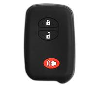 KeyGuardz Keyless Entry Remote Car Smart Key Fob Shell Cover Soft Rubber Case for Toyota Rav4 Highlander Venza 4Runner Landcruiser