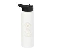 Keyhole Graveyard Moon A Peek Into My Mind Stainless Steel Insulated Water Bottle