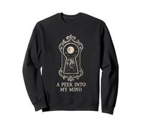 Keyhole Graveyard Moon A Peek Into My Mind Sweatshirt