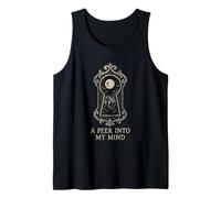 Keyhole Graveyard Moon A Peek Into My Mind Tank Top