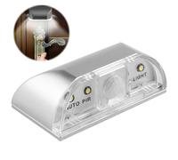 Keyhole Light Keyhole Lamp,Wireless PIR Motion Sensor Key Light for Door with Auto Detection,4 LED Bulbs for Front Door Hallway Stairway Energy Efficient,Stick-On Night Light for Indoor/Outdoor (1)