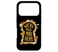 Keyhole We're all Mad Here Quote, Alice in Wonderland Novel Case for iPhone 17 Pro