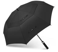 KEYHOT Golf Umbrella Windproof and Rainproof 68 Inch, Large Golf Umbrellas Double Canopy Stronge Unbreakable Heavy Duty for Men Women(Purple)