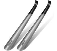 KEYHOT Shoe Horn Long Handle for Men Women Seniors,Long Metal Shoehorn for Boots,16.5'' Shoe Spoon for The Elderly