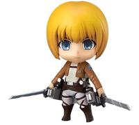 Keyhvao 10CM Armin Arlert Action Figure Movability Anime Figures Armin Arlert Figurine Cute Car Decoration PVC Material Gifts for Friend and Fans