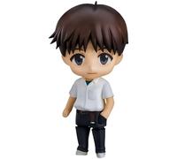 Keyhvao 10CM Movability and Interchangeable Faces Kaworu Nagisa,Ikari Shinji Figurine Anime Figure Cute Home Decoration PVC Material Gifts for Fans and Friend (Ikari Shinji)