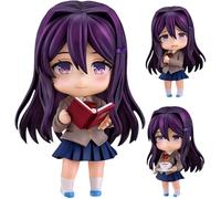 Keyhvao 10CM Movability Yuri Action Figure Interchangeable Faces Anime Figures Cute Yuri Model Figurine PVC Material Gifts for Friend and Fans
