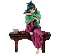 Keyhvao 12CM Maomao Figure Chair Base Model Statue The Apothecary Diaries Anime Figure PVC Material Desktop Decoration Gifts for Fans and Friend