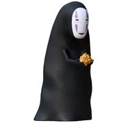 Keyhvao 13.5CM No Face Man Figure Gold in Hand Model Statue Standing posture Anime Figures Cute Car Decoration PVC Material Gifts for Fans and Friend