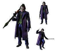 Keyhvao 15CM Heath Ledger Joker Figure Movable and Interchangeable Accessories Model Statue Joker Anime Figure PVC Material Desktop Decoration Gift for Fnas
