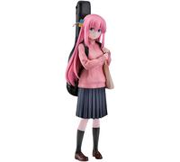 Keyhvao 24CM Gotō Hitori Figure Back Guitar Model Statue Bocchi the Rock Anime Figures Cute Car Decoration PVC Material Gifts for Fans and Friend
