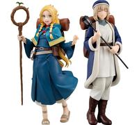 Keyhvao Falin Touden Figure Standing Posture Model Statue Marcille Donato Anime Figures PVC Material Cute Decoration Gifts for Fans and Friend (2Pcs)