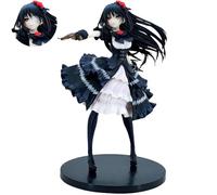 Keyhvao Tokisaki Kurumi Figure Model Stanging Posture DATE A LIVE Interchangeable Face Figures Decoration PVC Material Gifts for Desktop,Fans,Unisex