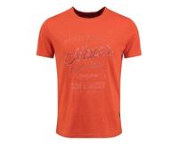 KEYLARGO Men's Klnever Look Back Round T-Shirt, Rust (1391), XXL