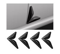 KEYLEON 4 Pcs Car Door Guard Protector for Lexus NX 2 (AZ20) 2021-2024, Car Door Corner Anti-Collision Guard Exterior Door Edge Corner Guard,Black