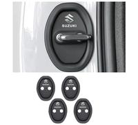 KEYLEON 4 Pcs Car Door Lock Protectors for Suzuki Vitara 5-Door LY 2015-2024, Car Silicone Door Latch Protective Cover Car Door Lock Protective Pad