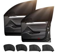 KEYLEON 4 Pcs Car Window SunShade for BMW i3 I01 I 2017-2022, Side Windscreen Car Sun Shade Car Heat and UV Protection Net Cover