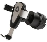 KEYLEON Car Phone Mount Cradle 360° Rotation, Stable Hook Clip for Smart Fortwo 451 453 Forfour 450 452 454 Car, Dashboard Windscreen Suction Cup Mount,Silver