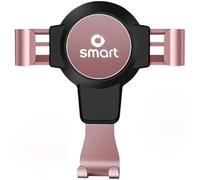 KEYLEON Car Phone Mount Cradle 360° Rotation, Stable Hook Clip for Smart Fortwo 451 453 Forfour 450 452 454 Car, Dashboard Windscreen Suction Cup Mount,Pink