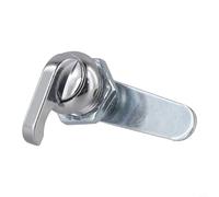 Keyless Cam Lock Zinc Alloy Rotary Cylinder Lock for Distribution Box Electric Metal Wood Cabinets Mailboxes Safes Lockers Vending Machines 16mm 22mm(16mm)