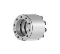 Keyless coupling bushing 1pcs Z12A Keyless Bushing Connection Tension Shaft Locking Assembly Device Expansion Sleeve Coupling Diaphragm Disk ID 20-65mm(Z12A-40x75x54mm)