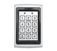 Keyless Door Access Control Keypad, Waterproof Metal Shell, 1000 User Capacity, IC ID Card Reader - Impact, Backlit Design, Ideal for Homes and Offices