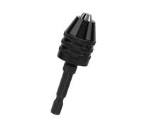Keyless Drill Chuck - 0.3-6.5mm Clamping Capacity - Converts Hex Drive Power Drill to Use Conventional Drill Bits