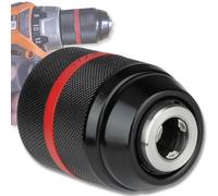 Keyless Drill Chuck 1/2-20unf Mount 2-13mm Hand Drill Chuck Adapter Self-Tightening Chucks Adapter Converter Hammer Drills Chucks Replacement for Multiple Use