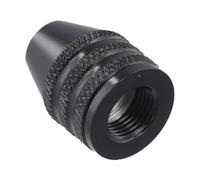 Keyless Drill Chuck Conversion Tool 0.3-3.4 mm Capacity with Heavy-Knurled Grip for Quick Bit Changes on Corded Rotary Tools, Compatible with M7x0.75 mm and M8x0.75 mm Thread Sizes(Short M8)