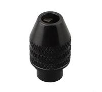 Keyless Drill Chuck Conversion Tool 0.3-3.4 mm Capacity with Heavy-Knurled Grip for Quick Bit Changes on Corded Rotary Tools, Compatible with M7x0.75 mm and M8x0.75 mm Thread Sizes(Long M7)