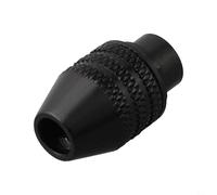 Keyless Drill Chuck Conversion Tool 0.3-3.4 mm Capacity with Heavy-Knurled Grip for Quick Bit Changes on Corded Rotary Tools, Compatible with M7x0.75 mm and M8x0.75 mm Thread Sizes(Long M8)