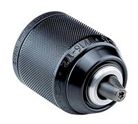 Keyless Drill Chuck Extra-RV50-13, Röhm 1322451, Mount 1/2"-20, Clamping Capacity 1.5-13 with Radial Locking, Metal Design, with Through-Hole