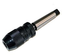 Keyless Drill Chuck JT6 Taper Mount Adjustable 1/32" to 1/2" 3 Jaw for Lathes Milling Drilling Machine with Arbout MT2