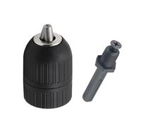 Keyless Drilling Chuck 2-13mm Converter 1/2"-20thread Quick Change Adapter 1/4" Hex Impact Driver Wrench Drill Bit(Chuck SDS Adapter)