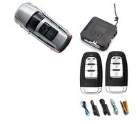 Keyless Entry Car Alarm System - Push Button Start Kit With Remote | Push To Engine Start Stop Safe Lock With Remote & Phone Control For Cars, Trucks & Vehicles