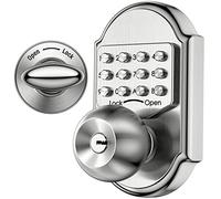 Keyless Entry Door Lock Deadbolt Stainless Steel 304 Keypad Mechanical Digital Combination Double Security (Pass Code Or Keys)