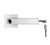 Keyless Fingerprint Door Lock, Highly Accurate Fingerprint recognitio, Unlock the Door Within 0.25 Seconds, Store 32 Fingerprints(White)