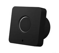 Keyless Fingerprint Smart Lock for Furniture, Electronic Drawer and Cabinet Security with Re-recordable Feature, Aluminum Alloy Design for Home Office, Red(Black)