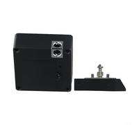 Keyless Invisible Electronic Cabinet and Drawer Lock with 3-in-1 Unlocking via IC Card, NFC, and Compatible with TTlock App, ABS Lock for Wood Doors(ttlock)
