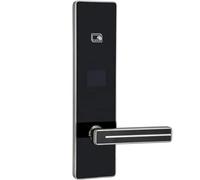 Keyless Keypad Entry Smart Door Lock Electronic Passcode Home Security RFID Card 1Pcs(Key Black)
