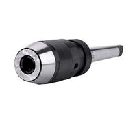 Keyless Lathe Drill Chuck, 113mm 1/2 Shank Keyless Drill Chuck Self Tightening Lathe Bit Chunk Adapter Steel Self Tightening and Arbor