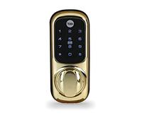 Keyless Lock Push Button, Yale - Keyless Connected Smart Door Locks, Colour Polished Brass