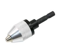 Keyless Mini Electronic Drill Bit Chuck Adapter Converter 0.3-6.0mm