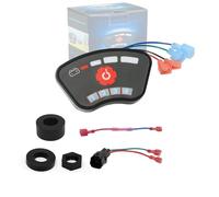 Keyless Pin Pad Golf Cart Ignition Switch Remote Control - Fits EZGO TXT Club Car DS/Precedent Yamaha G22 G29 - PIN Code Starter Panel,Precedent 36V/48V Electric Golf Carts (One button Start I)