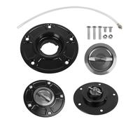 Keyless Quick Release Motorcycle Tank Fuel Caps Gas Cover Case For Suzuki For HAYABUSA GSXR 600 750 1000 K1-K8 SV650 X SV 1000 S Motorcycle Fuel Tank Cap(Titanium)